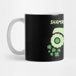 Shamrock Crusher St Patrick's Day Monster Truck Lover Mug